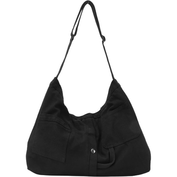 Soft Denim Handbag for Women Casual Hobo Tote Bag Retro