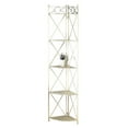 thumbnail image 1 of International Caravan Artica 5 Tier Iron Corner Bakers Rack in White, 1 of 2