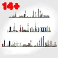 thumbnail image 2 of LEGP 2016-2022 Architecture Skylines Collectible Series Of Building Blocks Kit, Collectible Architecture Model Set For Adults, 2 of 9