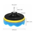 thumbnail image 2 of PinesC UrbanMingle Car Polishing Pads, 5" 125mm, 7Pcs, 2 of 5