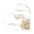 thumbnail image 1 of Dsscvnef Transparent Heart Shaped Acrylic Desktop Decoration Exquisite Meaningful Heart Shaped Keepsake D, 1 of 9