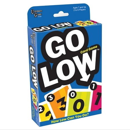 UPC: 0794764013535 | University Games | Go Low Card Game for 2 to 6 Players Ages 7 and Up