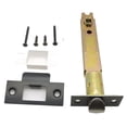 thumbnail image 1 of Langgg Lock Latch Three-pole Ball Tongue Extend And Door Locking System Zinc Alloy Bathroom Lock Cylinder black, 1 of 6