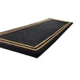 thumbnail image 2 of Home Decor Inc. Large Black Border Coir Door Mat – 18" x 48", Durable & Stylish Entryway Mat, 2 of 4