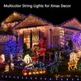 thumbnail image 4 of Toodour Battery Christmas Lights, 68.9ft 200 LED Christmas String Lights with 8 Modes, Timer, Waterproof Battery Operated String Lights for Home, Garden, Party, Holiday, Xmas Decorations (Multicolor), 4 of 8