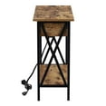 thumbnail image 4 of Convenience Concepts Tucson Table Électrique à Dessus Rabattable, Fini Bois Multicolore, 4 of 4
