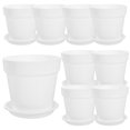 thumbnail image 1 of SHOWERORO 10Jgo Macetas Para Plantas De Plástico Resistentes Con Acabado Rústico Para De Hogar, 1 of 5