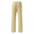 thumbnail image 7 of XINPING Khaki Pants for Men 34x28 Straight Fit Golf Casual Pants Elastic Waistband -Resistant Flat-Front Chino Pant, 7 of 7