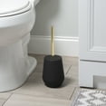 thumbnail image 3 of Bath Bliss Soft Toilet Brush in Black, 3 of 4