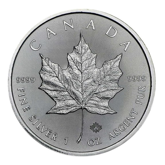 2016 $5 Silver Canadian Maple Leaf 1 oz Brilliant Uncirculated
