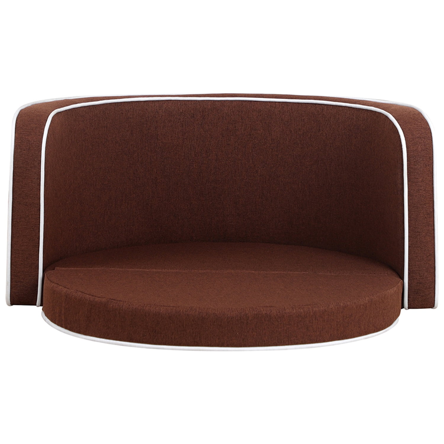Pefilos 35" Round Pet Sofa, Dog Sofa Beds, Cat Sofa BedS, Brown Pefilos 35" Round Pet Sofa, Dog Sofa Beds, Cat Sofa BedS, Brown