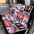 thumbnail image 2 of Chririnla Car Rear Seat Protectors for Car Interior Auto, Patriotic 250 Years Patchwork 2pcs Car Rear Seat Covers Decorative Dirt and Scratch Proof, 2 of 6