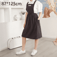 thumbnail image 2 of Vintage lindo delantal vestido Cruz espalda delantal mujeres con bolsillos para cocinar pintura MFZFUKR CPB-US-DYP487-8, 2 of 5