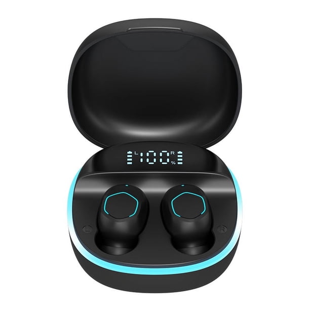 Auriculares inalámbricos Bluetooth con reducción de ruido en el oído y auriculares Bluetooth para un tiempo de espera prolongado