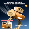 thumbnail image 4 of Toys for Girls 3-6 Years USB Rechargeable Fan With Projection Function Portable Mini Fan Watch-Shaped Fan Control For Indoors Or Outdoors Traveling Toys for 5 Year Girl on Clearance, 4 of 7