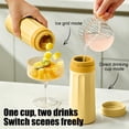 thumbnail image 4 of Silicone Ice Making Cup 2 In 1 Portable Freezer Ice Form And Tumbler Food Grade Reusable Ice Bottle For Iced Coffee Whiskey Summer Drinkware, 4 of 6