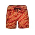 thumbnail image 2 of Abcnature Men's Athletic Shorts, Sports Gym Running Short Pants, Men's Food Realistic 3D Printed Summer Shorts, Beach Shorts, Beach Swim Shorts, Cargo Casual Hiking Shorts Watermelon Red 4XL, 2 of 5