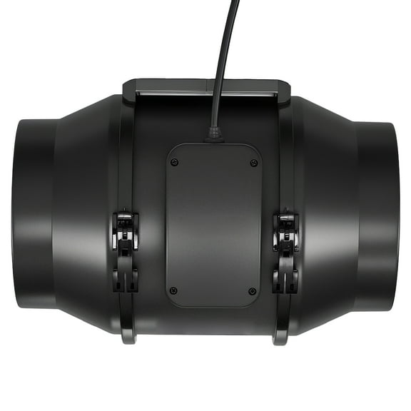 KFFKFF 6-Inch Inline Duct Fan, Quiet Ventilation Fan with 380 CFM Airflow, Efficient AC Motor for Cooling and Air Circulation in Grow Tents, Basements, and Hydroponic Systems