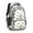 Geometric Diamond White, variant on Geometric Diamond White Pattern Backpack for School, Cute School Bag with Adjustable Shoulder Straps and Padded Back, 16.9"x12.6"x5.9"
