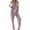 F-Purple, variant on Womens Pajama Sets Long Sleeve Top and Long Pants Soft Pjs Sleepwear Ladies Button Down Lounge Set