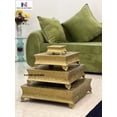 thumbnail image 3 of Beautiful Brass Finish Wedding Cake Stand (6 Inches), 3 of 5