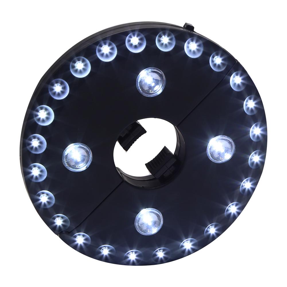 Garosa Umbrella LED Light, Outdoor Umbrella Pole 28 LED Light Garden