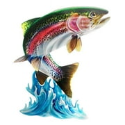 Next Innovations 101210119 Jumping Trout Wall Art
