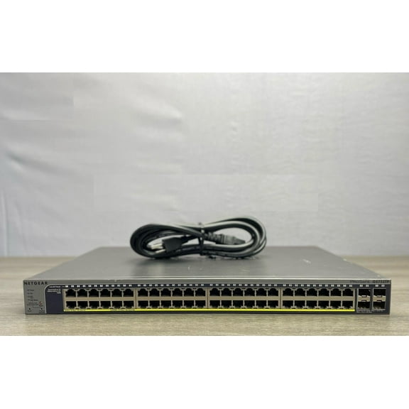 Restored NETGEAR ProSafe GS752TP 48 Port Gigabit Smart Switch (Refurbished)