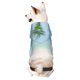 thumbnail image 1 of Fotbe Starfish in Beach Sudadera con Estampado para Perros Pequeños – Suéter con Capucha para Mascotas, Tela Suave de Forro Polar con Bolsillo-Small, 1 of 7
