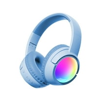 Bluetooth Wireless Over Ear Headphones with Microphone,Wired Headset with 32 Hours Playtime Foldable Lightweight Earphones Fitting in Sports,Gym,Home,Office for iOS/Android/Laptop