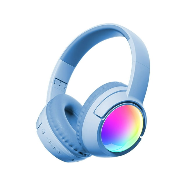 Auriculares Inalámbricos Bluetooth Cable Mounted Y Inalámbricos Doble Modo Plegables Suaves Auriculares con Baja Latencia Y Alta Batería. 5.4 Auriculares Bluetooth para Juegos Deportivos