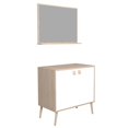 thumbnail image 1 of Set de Mueble de Baño Blanco y Espejo con Repisa, 1 of 3