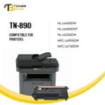 thumbnail image 3 of Toner Bank Compatible Toner Cartridge Replacement for Brother TN890 HL-L6400DW L6400DWT L6250DW, MFC-L6900DW L6750D Printer Ink High Yield (Black, 1-Pack), 3 of 8