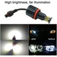 thumbnail image 3 of 2 uds 120W H8 LED Auto faro de coche anillo de ojo de Ángel bombilla para BMW E82 E87 E88 E90 E91 E92 E93 E60 E61 E63 E64 E84 X1 E70 X5 E71 E72 X6 E89 Z4 Canbus sin errores, 3 of 6
