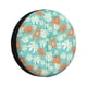thumbnail image 1 of Fotbe Cute Sloth on Floral Tree Funda de Llanta de Repuesto con Estampado, Engrosada, Ajuste Universal para Jeep, Remolque, RV, SUV, Camión-17 inch, 1 of 6