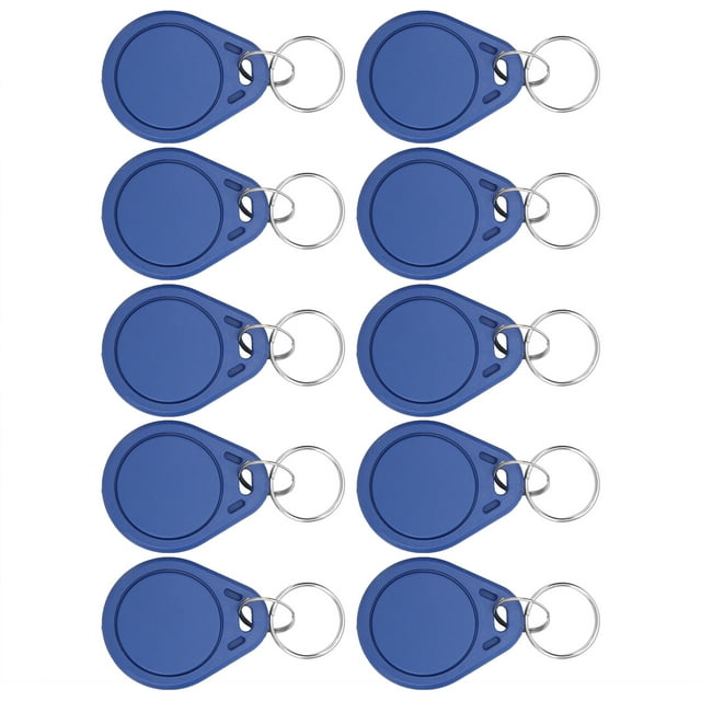 Etiqueta de llave de identificación, 10 piezas 125 KHZ Etiqueta de control de acceso de tarjeta de identificación Token de tarjeta de identificación Rendimiento sólido