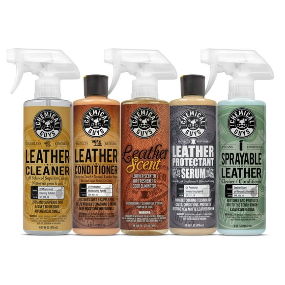Kit de cuidado de piel Chemical Guys HOL_113 para coche y hogar, color negro