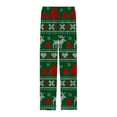 thumbnail image 4 of Mens Pajama Pants with Pockets Christmas Printed Mid Waisted Casual Pants with Drawstring And Comfortable Loose Pants Lounge Bottoms Soft Sleepwear, 4 of 7