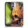 thumbnail image 1 of Head Case Designs Officially Licensed Riza Peker Skulls 9 Space Skull Soft Gel Case Compatible with Apple iPhone 11, 1 of 7