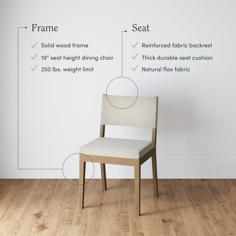 Wire frame upholstered dining chair deals