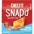 thumbnail image 5 of Cheez-It Snap'd Cheddar Sour Cream and Onion Cheese Cracker Chips, Thin Crisps, 7.5 oz (Pack of 4), 5 of 5