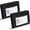 2pcs, variant on Credit Card Holder Wallet RFID Blocking Leather Wallet for Men and Women with Zipper, Huge Storage Capacity
