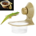 thumbnail image 1 of Platón de Comida para Gecko Con Cresta, Cuenco de Plásstico Colgante para Comida, Tazas de Comida para Gecko, Platón de Alimentación para reptiles, Cuenco de Agua Para Para, 1 of 7