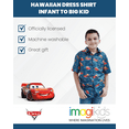 thumbnail image 3 of Disney Cars Lightning McQueen Tow Mater Hawaiian Button Down Shirt Toddler to Big Kid, 3 of 5
