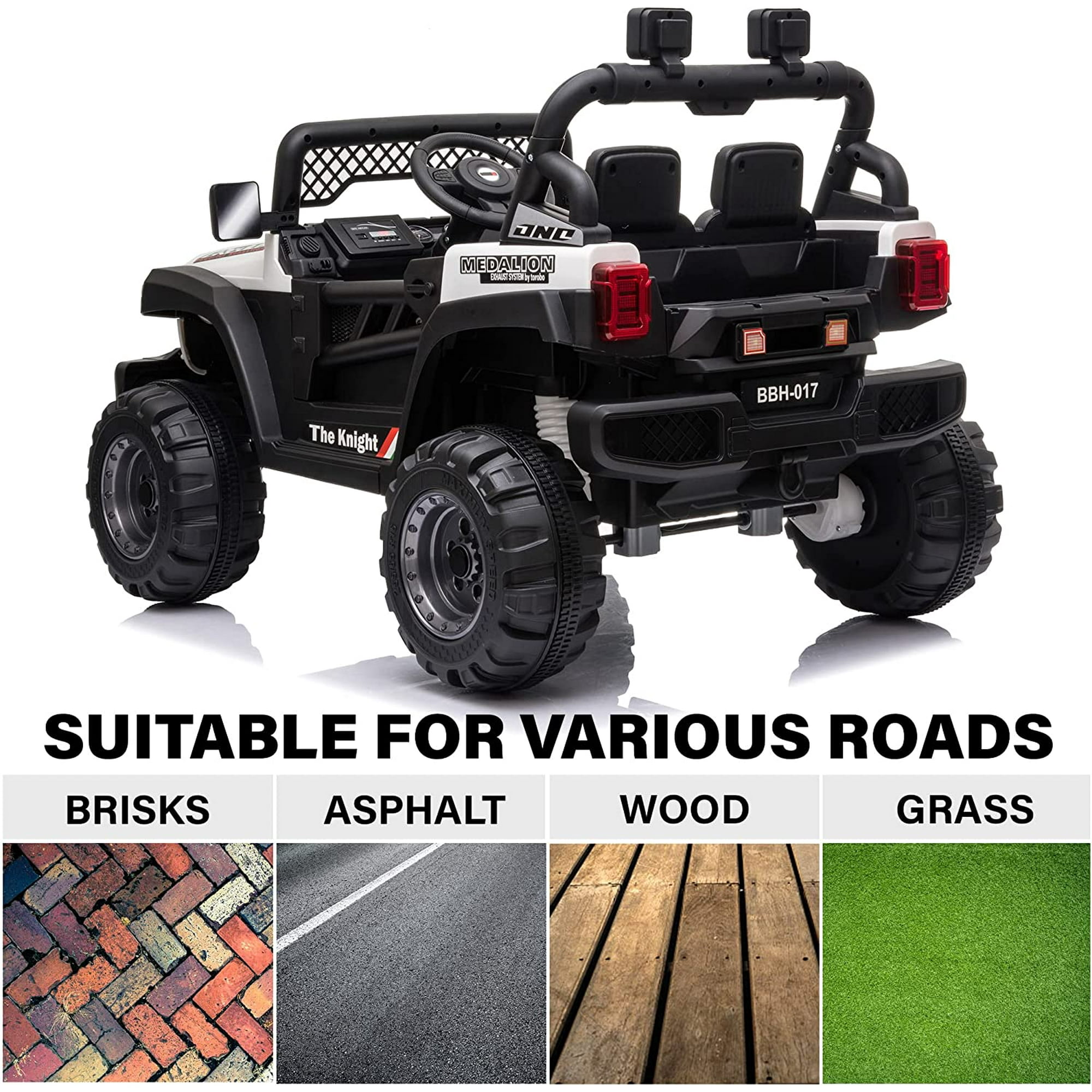 Battery powered toddler jeep sale
