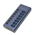 thumbnail image 4 of USB Docking Station,USB 3.0 Hub 7 Port US Hub US Docking Station Ultimate Reliability, 4 of 14