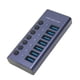 thumbnail image 4 of Estación de Acoplamiento de EE. UU., Hub USB 3.0 7 Hub de EE. UU. Adaptador de Hub de EE. UU. Diseñado para durar, 4 of 8