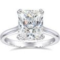 thumbnail image 1 of Round Cut Moissanite Wedding Band Set, 1 of 1