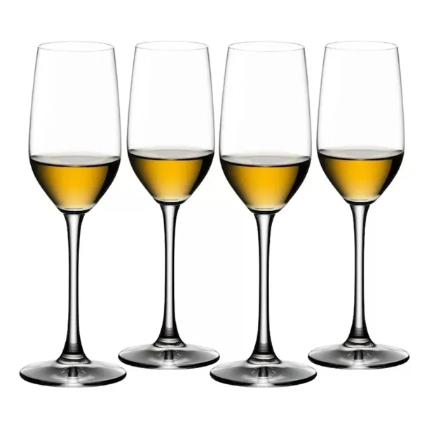 Set 4 Copas Cristal Riedel Copa Oficial Tequila, Capacidad 190 Ml con Caja de Regalo
