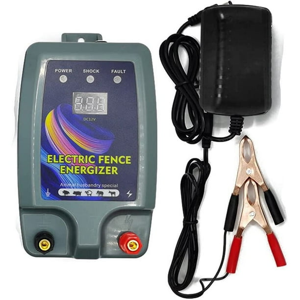Electric Fence Kit, Livestock Electric Fence, 3 Power Modes for Poultry